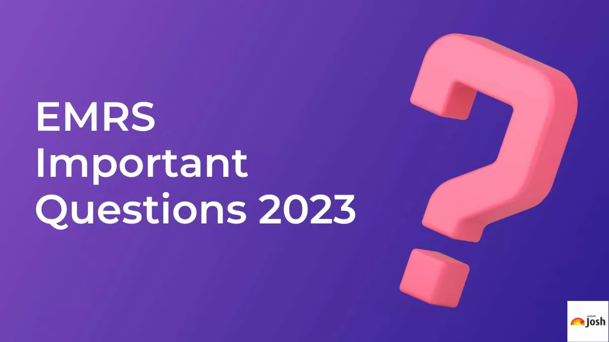 Check the Important Questions for the EMRS Principal, TGT, and Hostel Warden Exams.