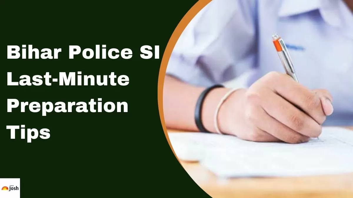 Bihar Police Si Last Minute Preparation Tips Check Shift Timing And Important Questions