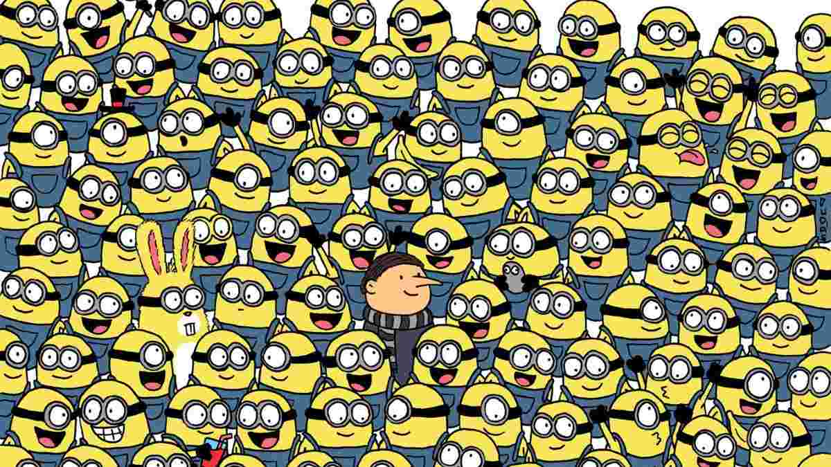 Only Eagles Eyes Can Spot Three Bananas Hidden Among Minions In 11 Seconds!