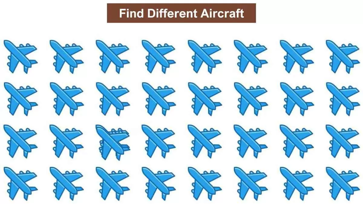 Find different aircraft