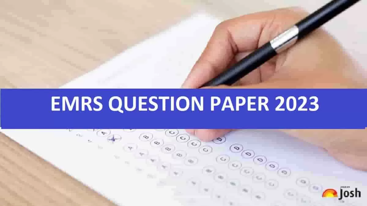 EMRS Question Paper 2023