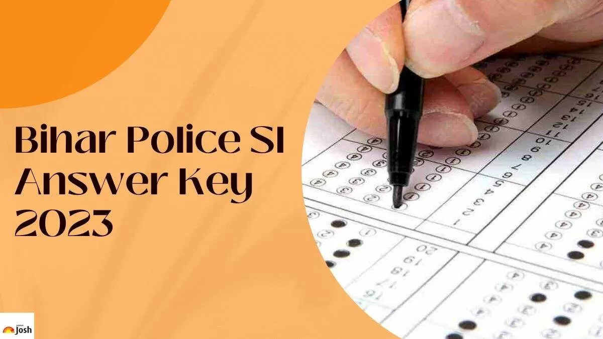 Download the Bihar Police SI exam 2023 answer key for shift 1 and 2 here.