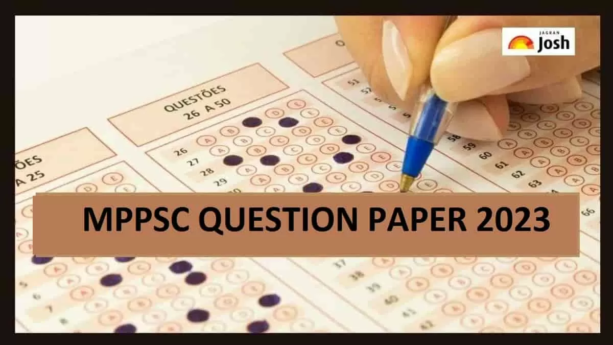 MPPSC Question Paper 2023
