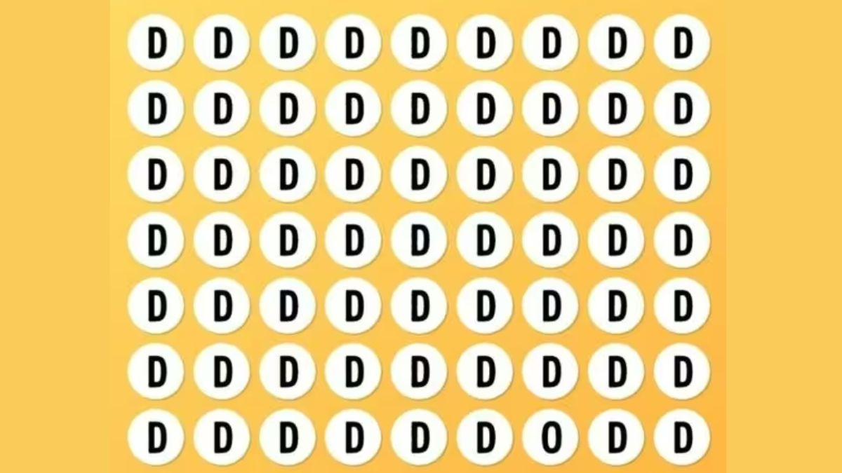 Only 1 in 10 Eagle Eyed People Can Spot The Odd Letter In 11 Seconds!