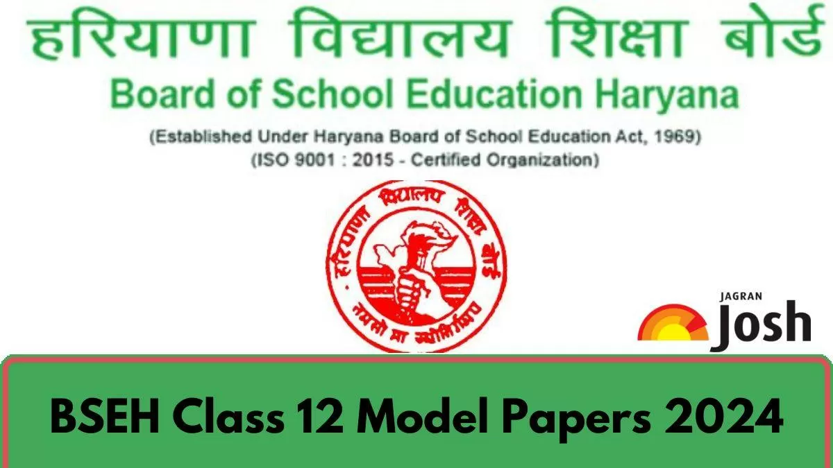 Get direct link to download Class 12 Model paper for Haryana Board