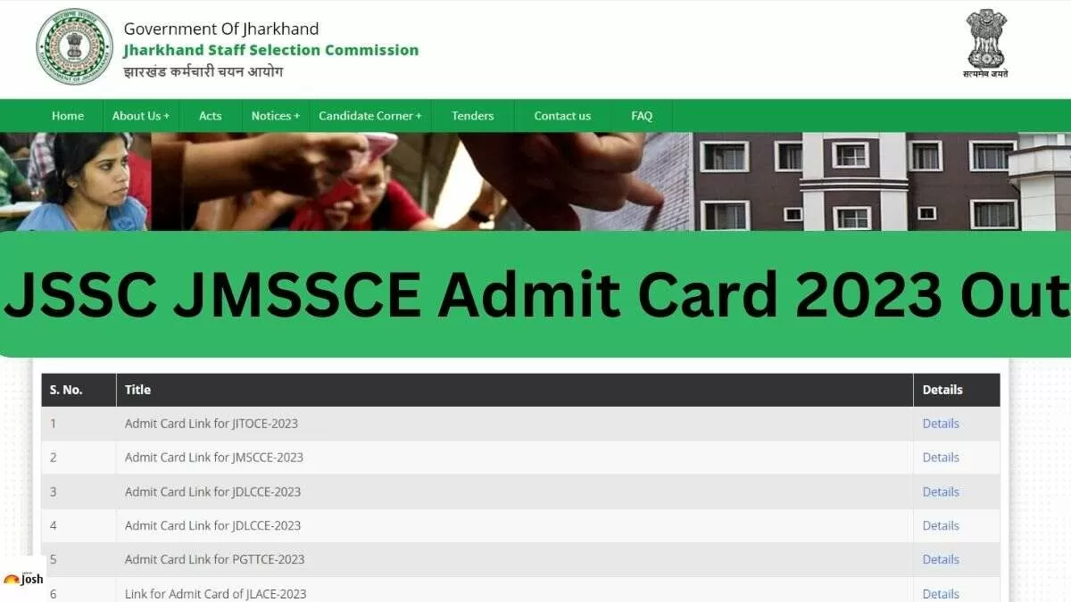 Get the direct link to download JSSC JMSCCE Admit Card 2023 here.