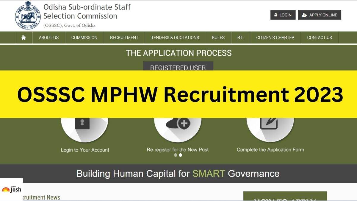 OSSSC MPHW Recruitment 2023: Apply Online For 1451 Vacancies, Check Eligibility and Fee