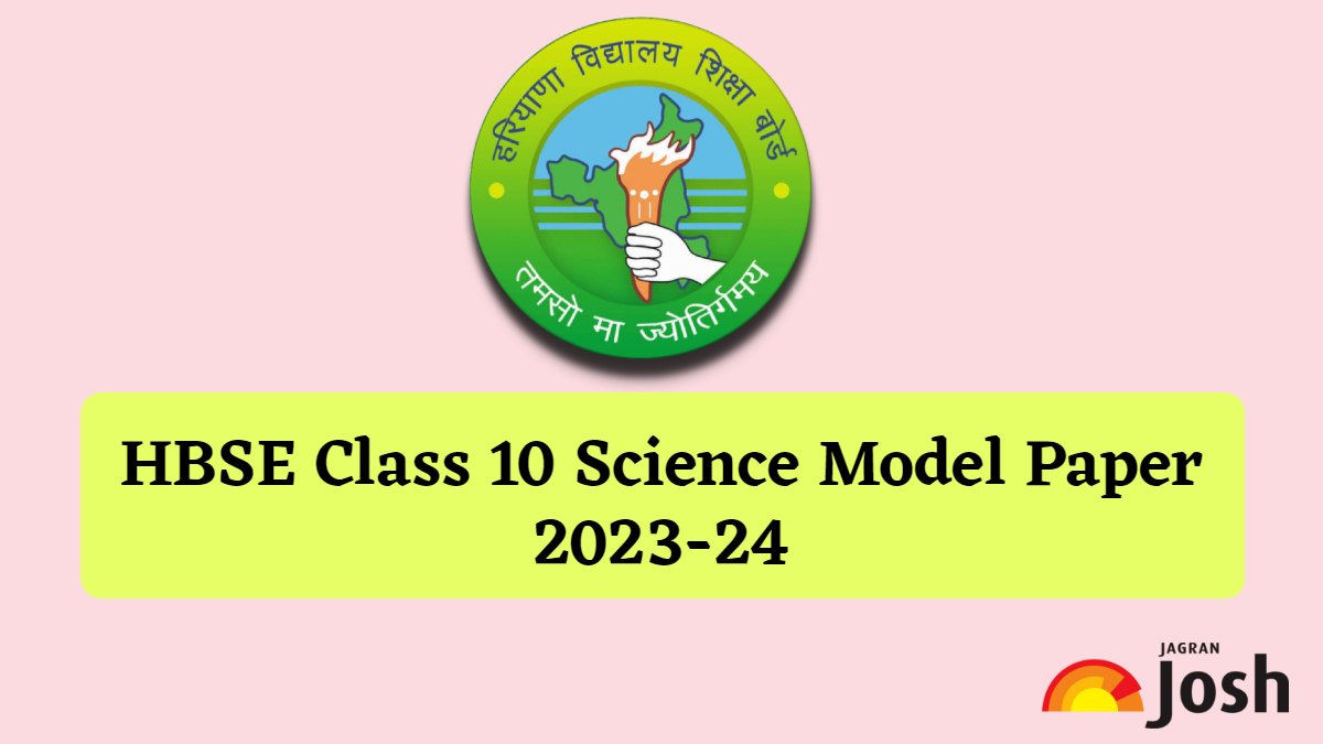 Get direct link to download Class 10 Science Model paper for Haryana Board