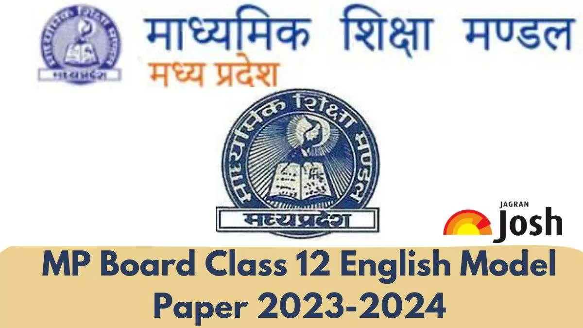 Get direct link to download Class 12 English Model paper for MP Board