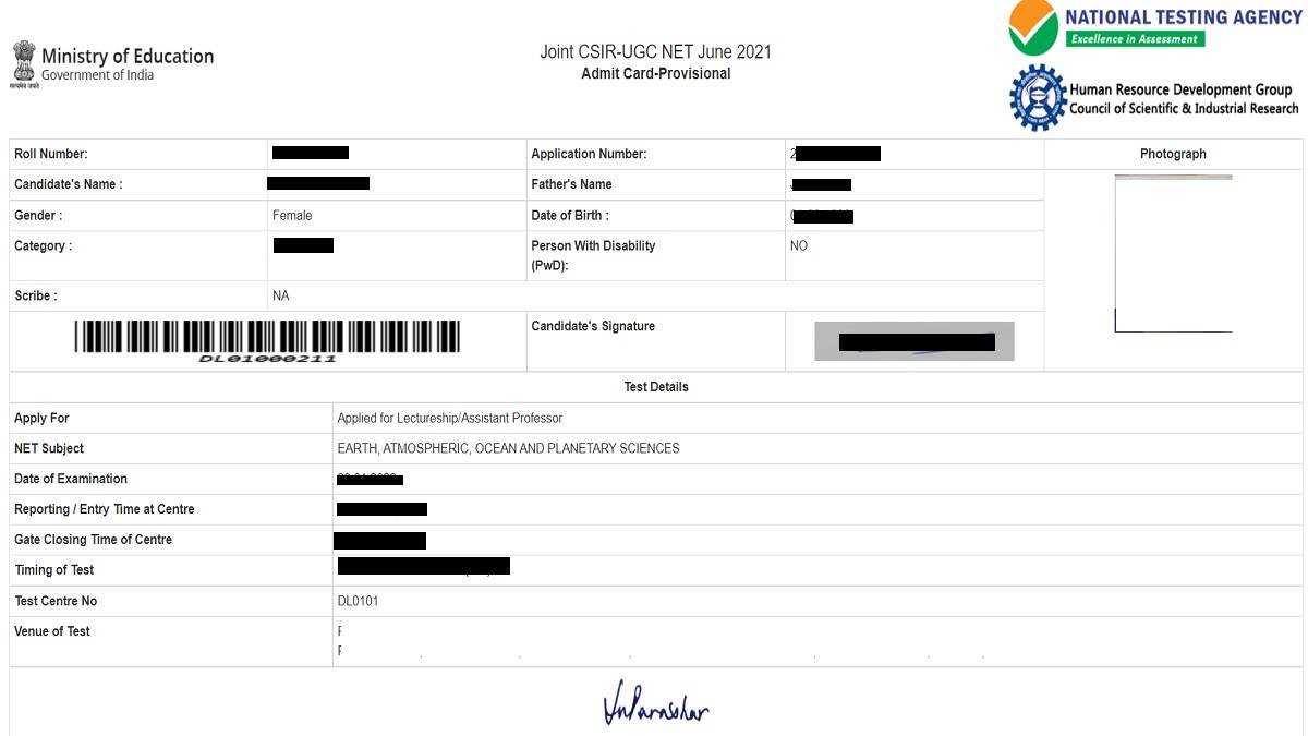 CSIR NET Admit Card 2024 Out Direct Link to Download Hall Ticket Here