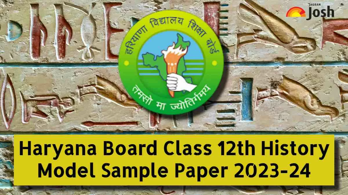 Get direct link to download Class 12 History Model paper for Haryana Board