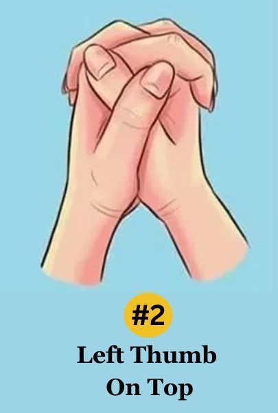 Left Thumb Over Right Thumb Personality Traits