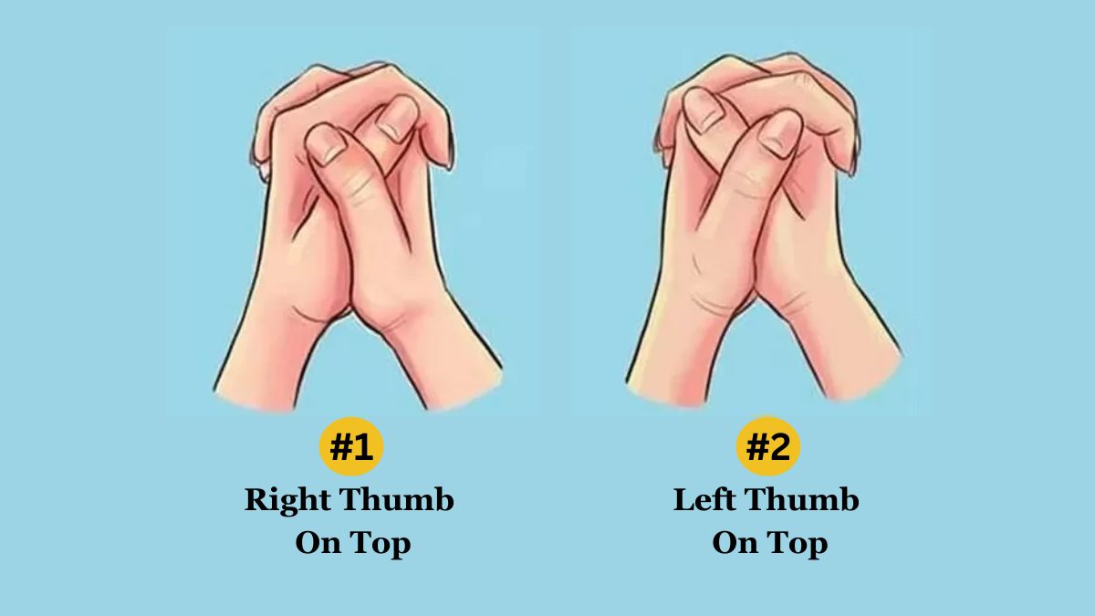 Personality Test: Way You Cross Your Thumbs Reveals Your Hidden Personality Traits