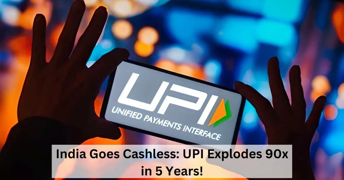 India's Digital Revolution: UPI Transactions Witness Meteoric Rise from 92 Crore to 8,375 Crore in Just 5 Years