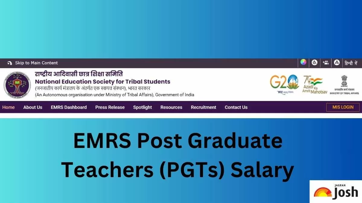 Check out the EMRS PGT Salary here.