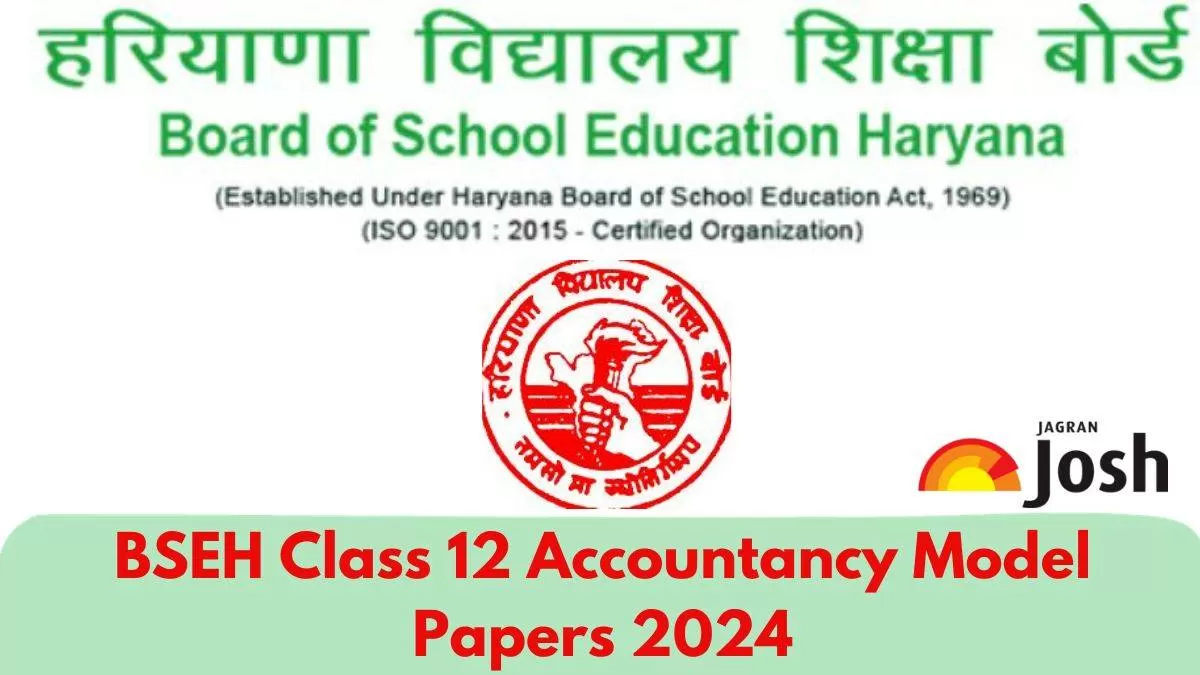 Get direct link to download Class 12 Accountancy Model paper for Haryana Board