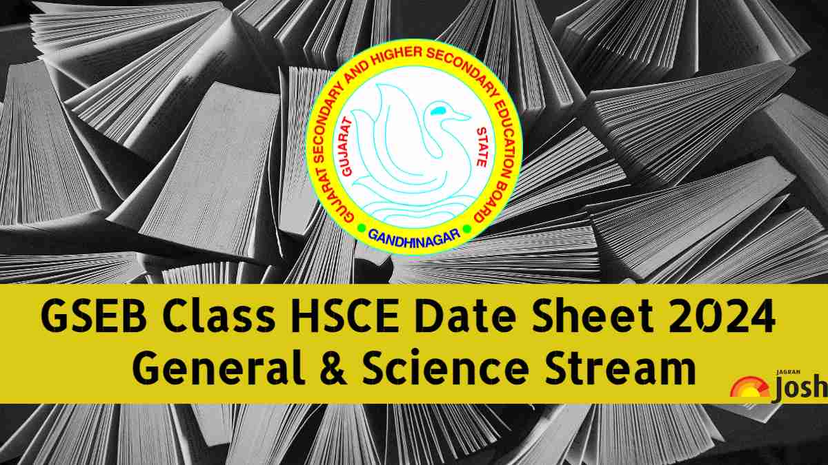 GSEB HSC Date Sheet 2024 Download Gujarat 12th Arts, Science, Commerce