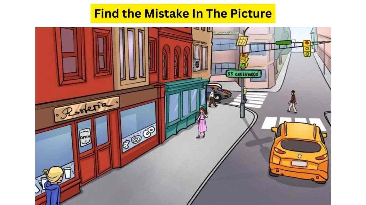 Mental IQ Test: You Have A Perfect Vision If You Can Find The Mistake In The Cross Lane Picture? 19 Seconds Left!