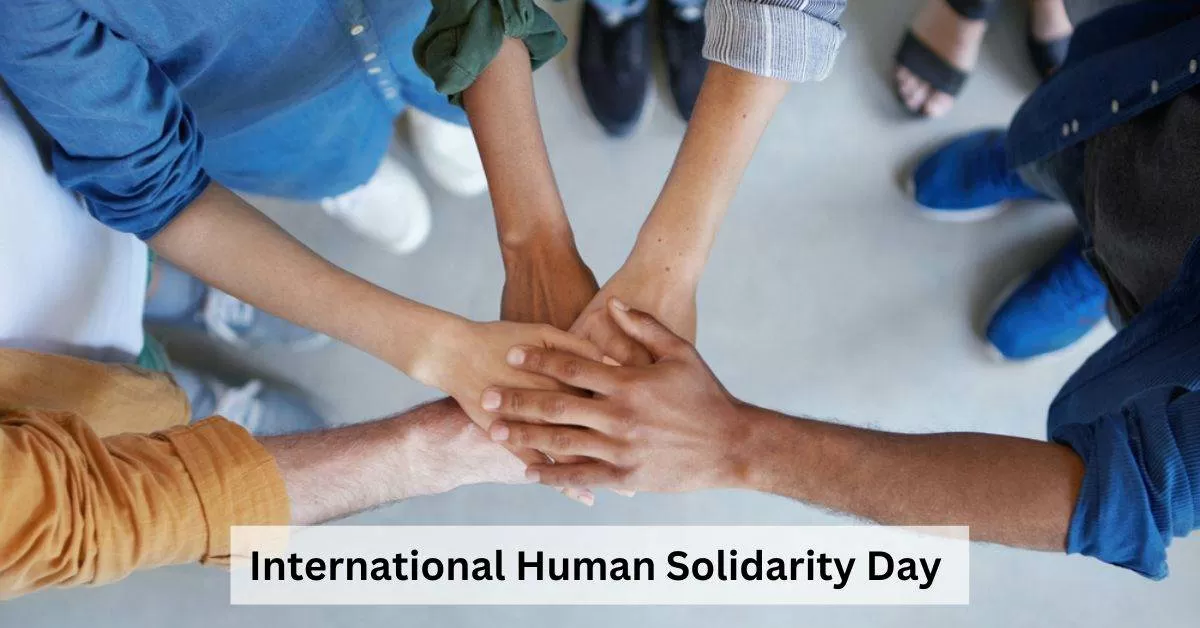 International Human Solidarity Day 2023: Know Background And UN Concept ...