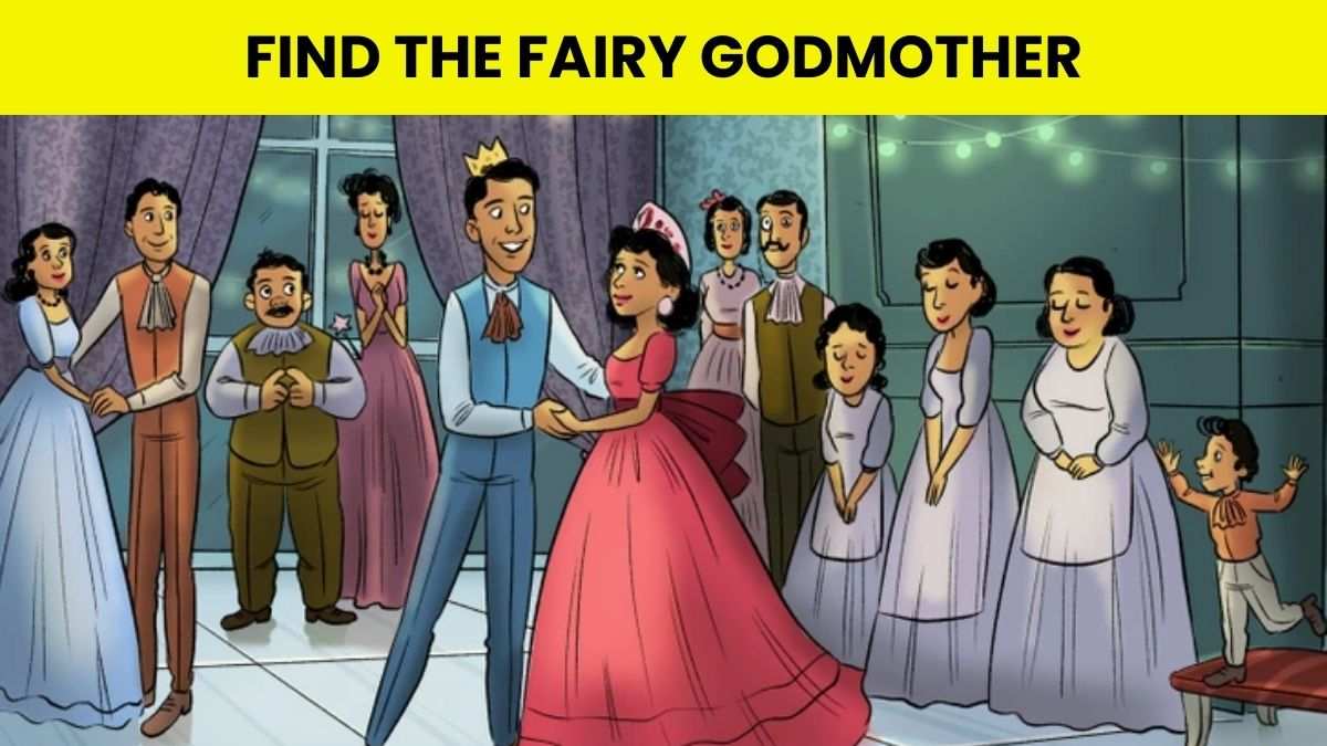 Puzzle To Test Your IQ: Can you Spot The Fairy Godmother In The Picture Within 9 Secs?