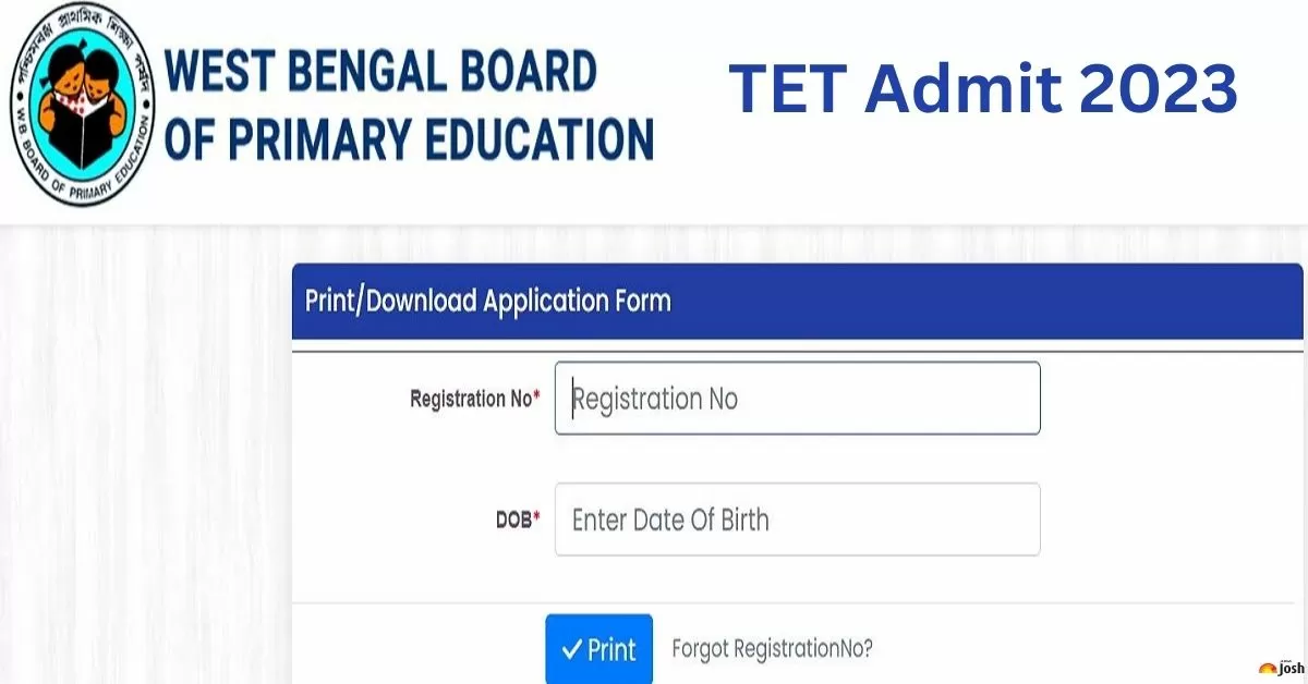 Get the direct link to download the WB TET Admit Card 2023 here
