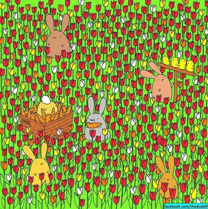 hidden picture puzzles to test iq