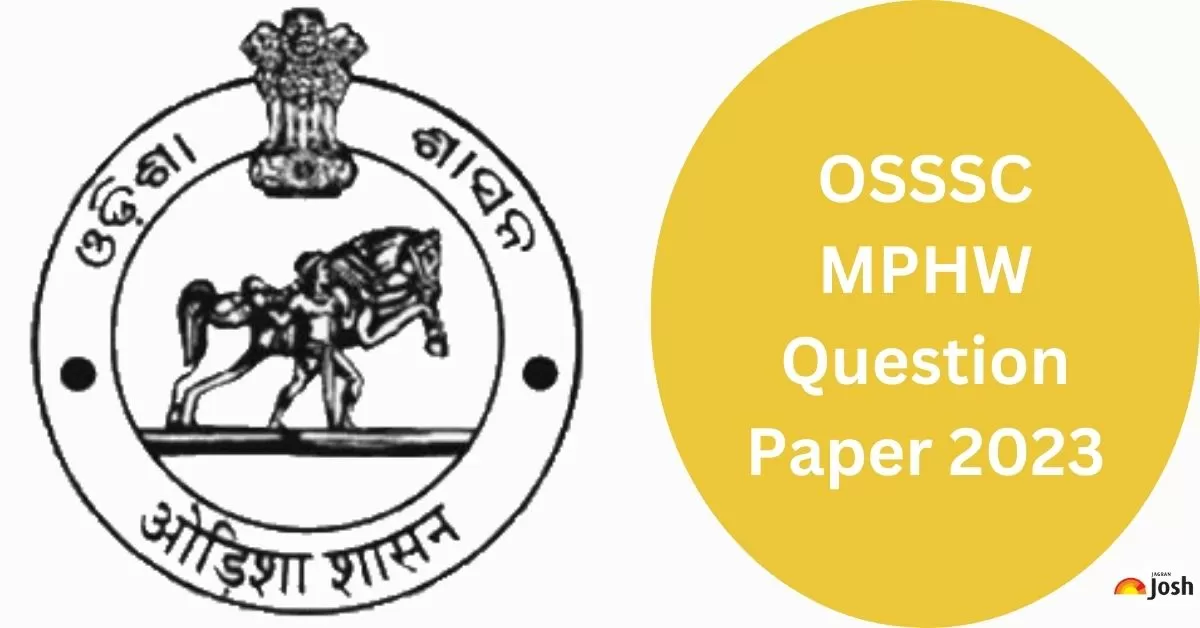 OSSSC MPHW Question Paper