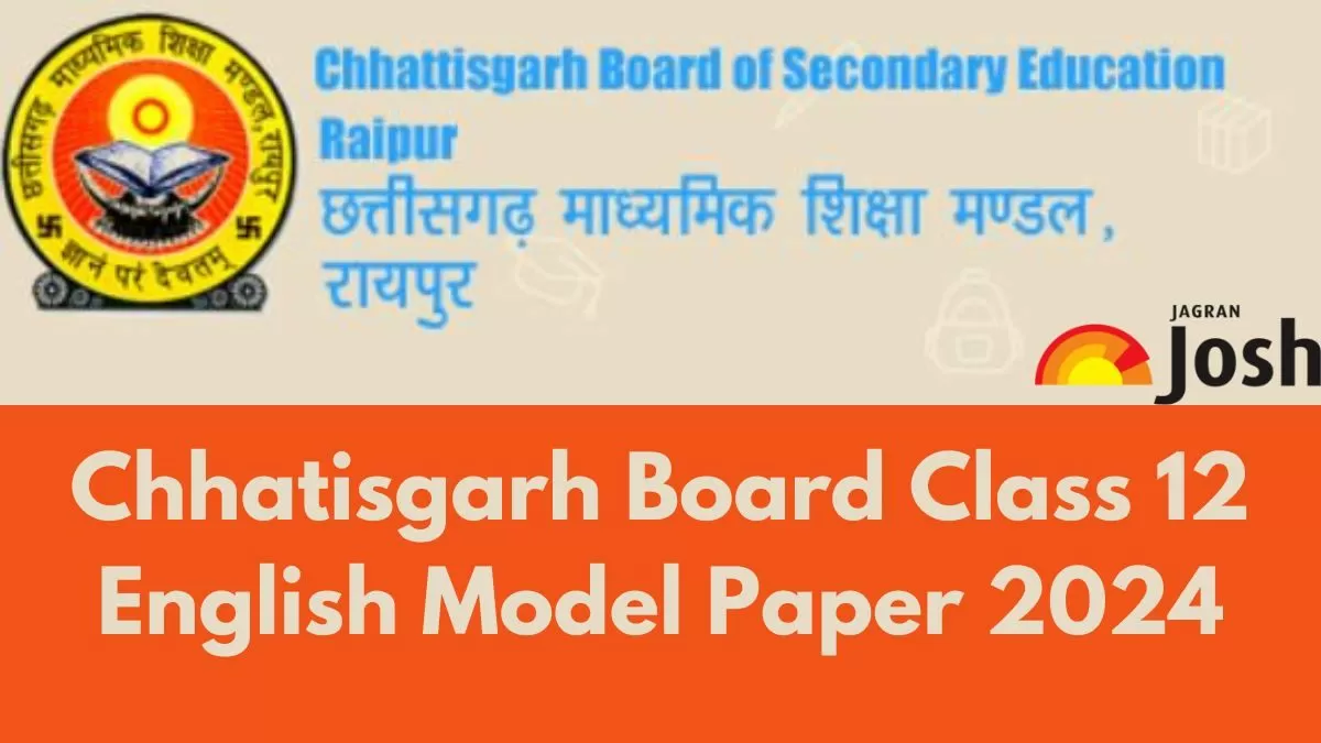 Get direct link to download Class 12 English  Model paper for Chhattisgarh Board