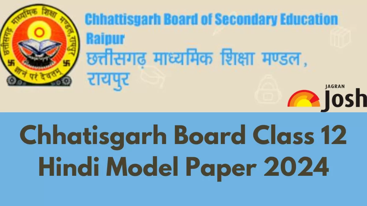 Get direct link to download Class 12 Hindi Model paper for Chhattisgarh Board 