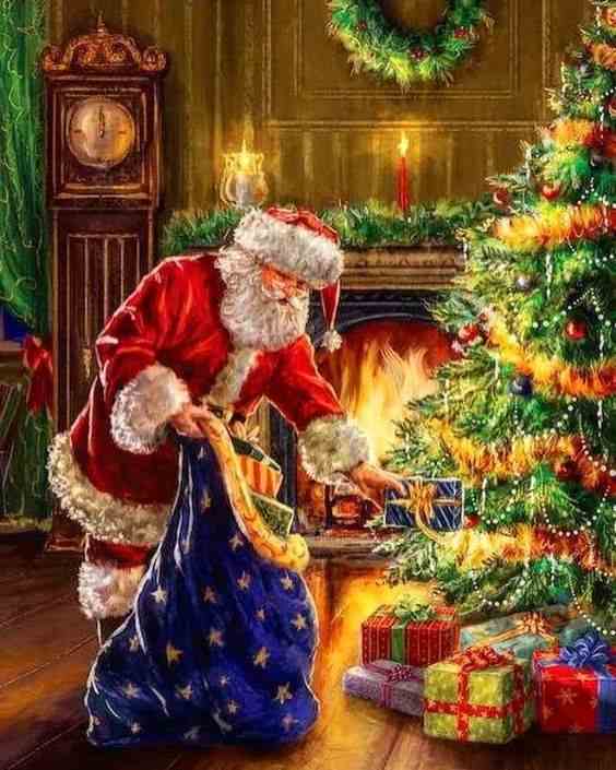 real image of Santa Claus