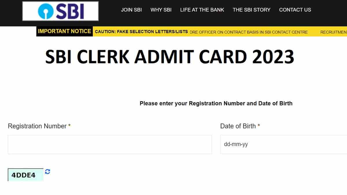 SBI Clerk Prelims Admit Card 2023 Released On Sbi.co.in: Download Jr ...