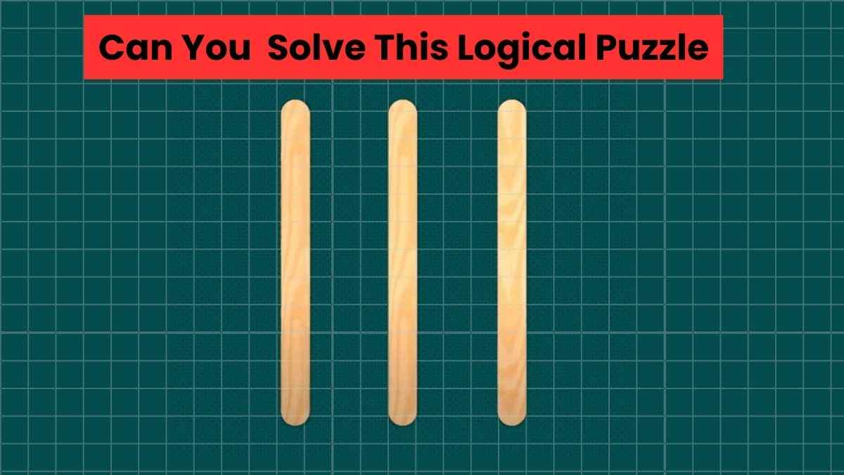 1 Minute Brain Teaser: Can You Draw 4 With 3 Sticks Left In The Bundle? 2 Chances Are Left!
