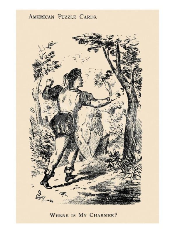 where is the woman in the picture