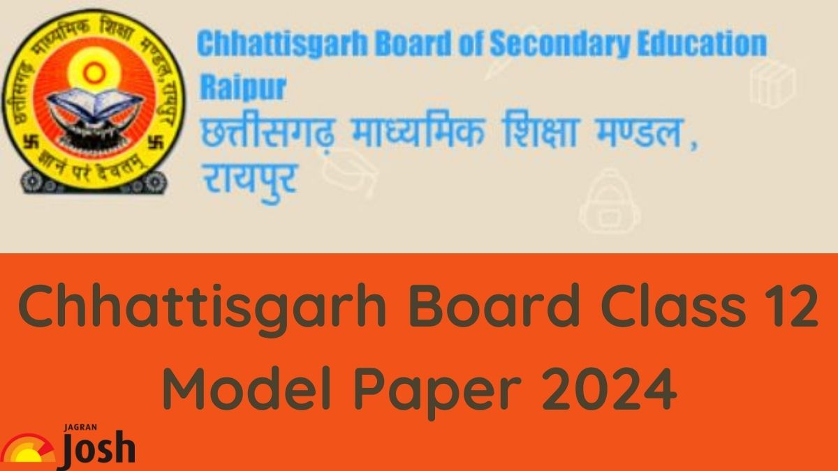 CGBSE 12th Model Paper 2024: Download CG Board Class 12 Sample Paper PDF