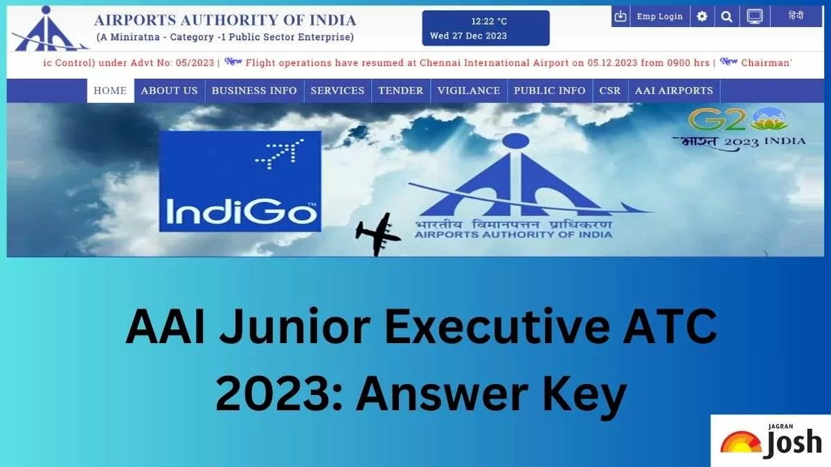 Get the direct link to download AAI JE ATC Answer Key 2023 PDF here.