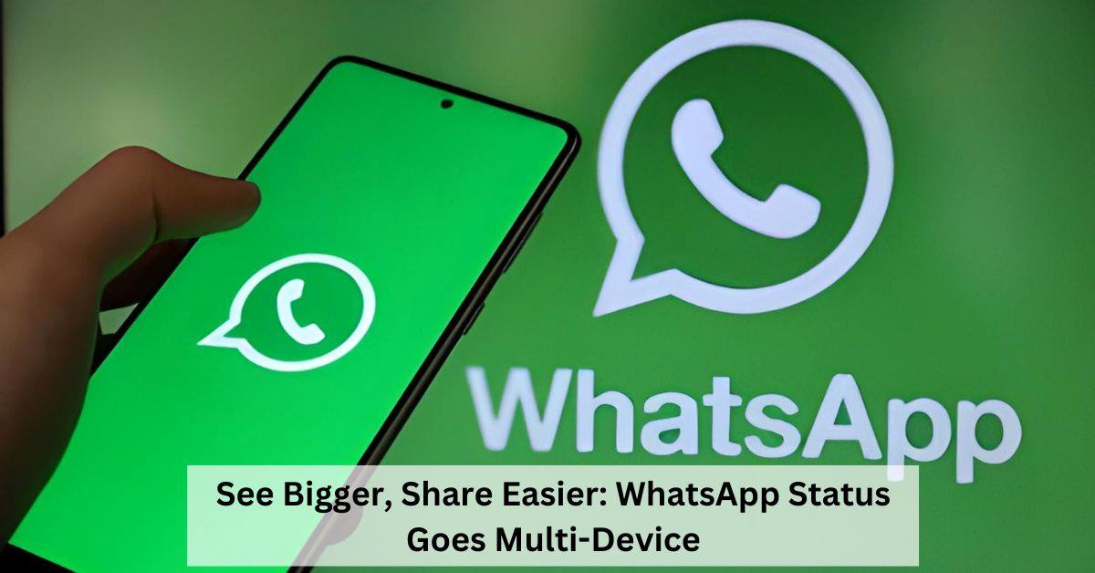 WhatsApp Allows users to share status through Web UI