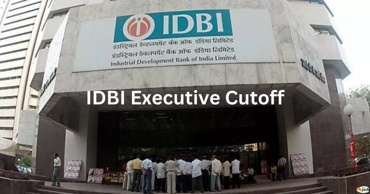 IDBI Executive Previous Year Cutoff