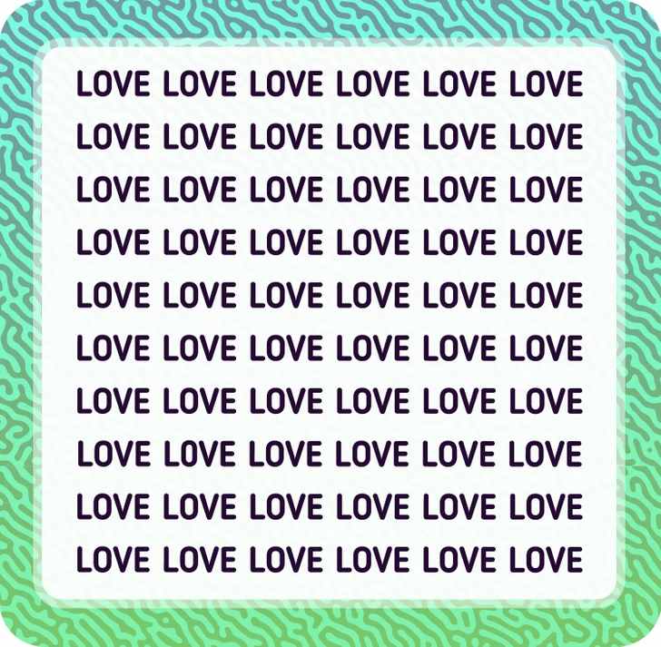 the hidden word is here