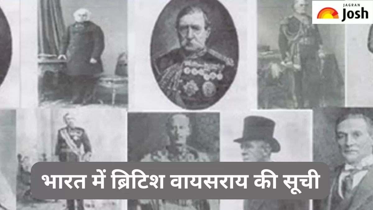 ब्रिटिश वायसराय की सूची