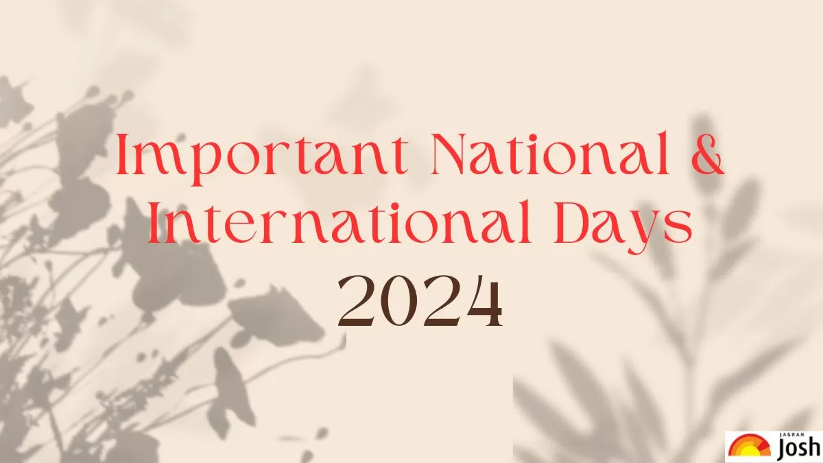 List of Important Days and Dates 2024: National, International Days
