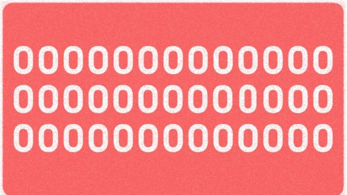 Can Your High IQ Brain Find The Number 0 Among O’s In 10 Seconds?