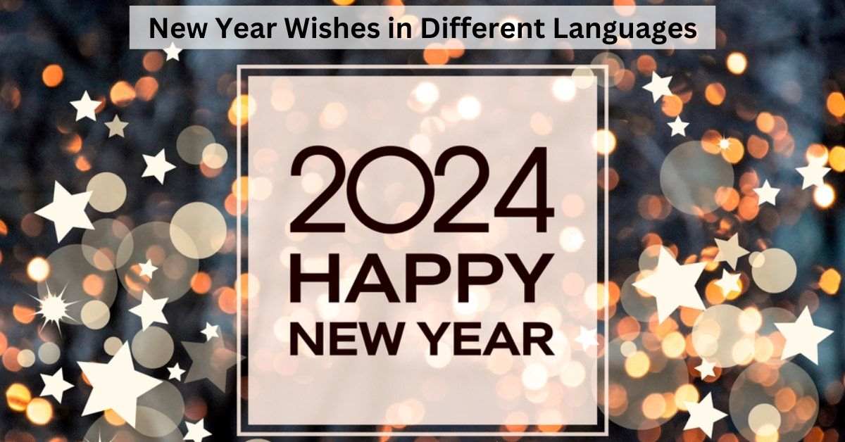 Happy New Year 2024 How to Wish New Year in Chinese, Spanish, French