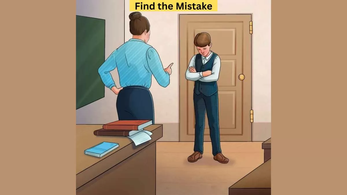 Brain Test: You Are Highly Attentive If You Can Find The Mistake Within 7  Seconds!