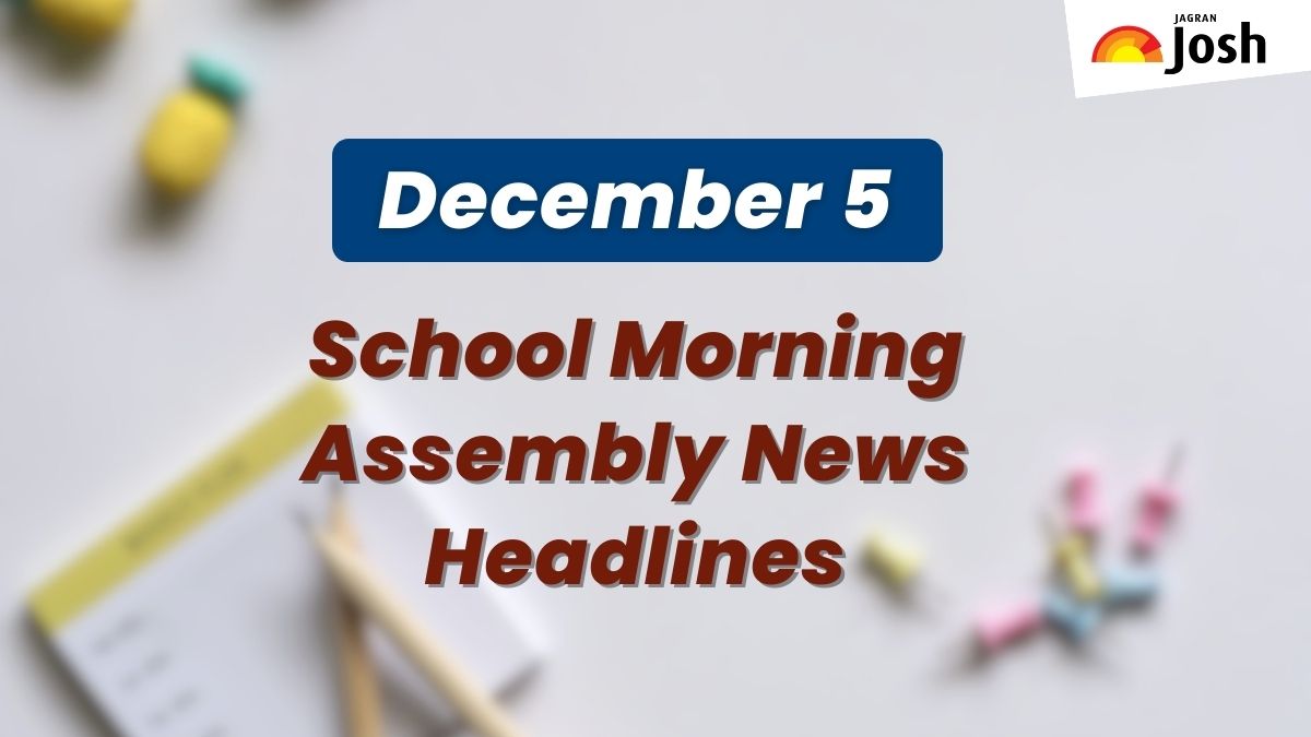 School Assembly News Headlines For (5 December): BJP Assembly Election Win, Cyclone Michaung & Israel-Hamas War