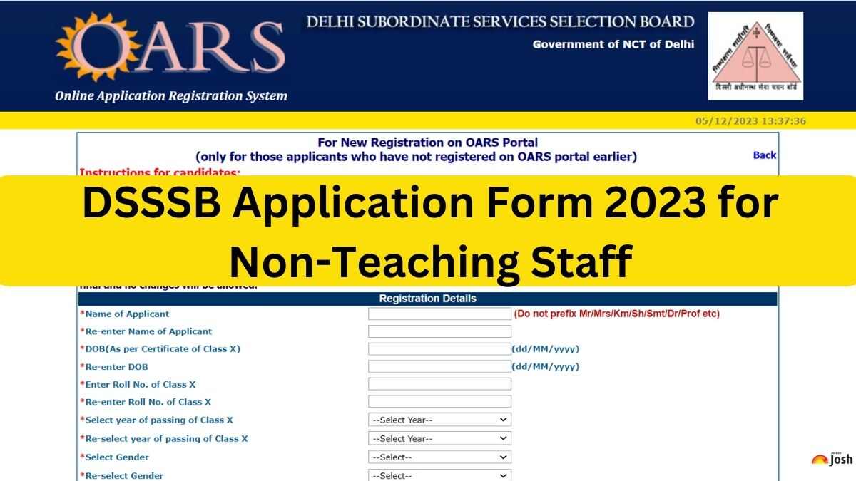 DSSSB Recruitment 2023: Apply Online for 80 WO, PO, and PWO Posts at dsssbonline.nic.in