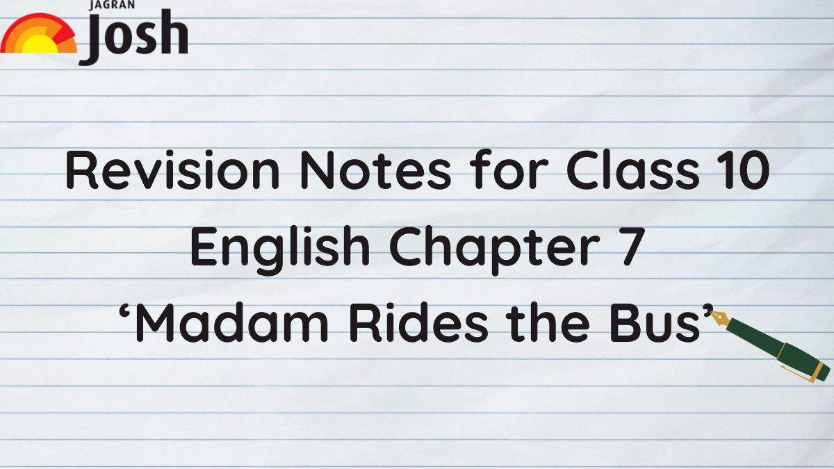 Best Madam Rides the Bus — Summary for CBSE Class 10 - summary expert -  Medium
