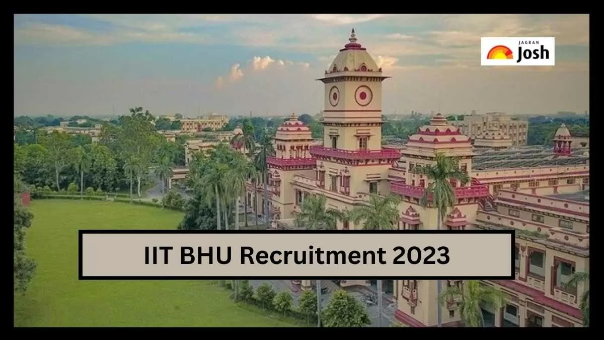 आईआईटी बीएचयू भर्ती 2023 अधिसूचना आधिकारिक वेबसाइट पर 63 रिक्तियों के लिए जारी की गई है। 