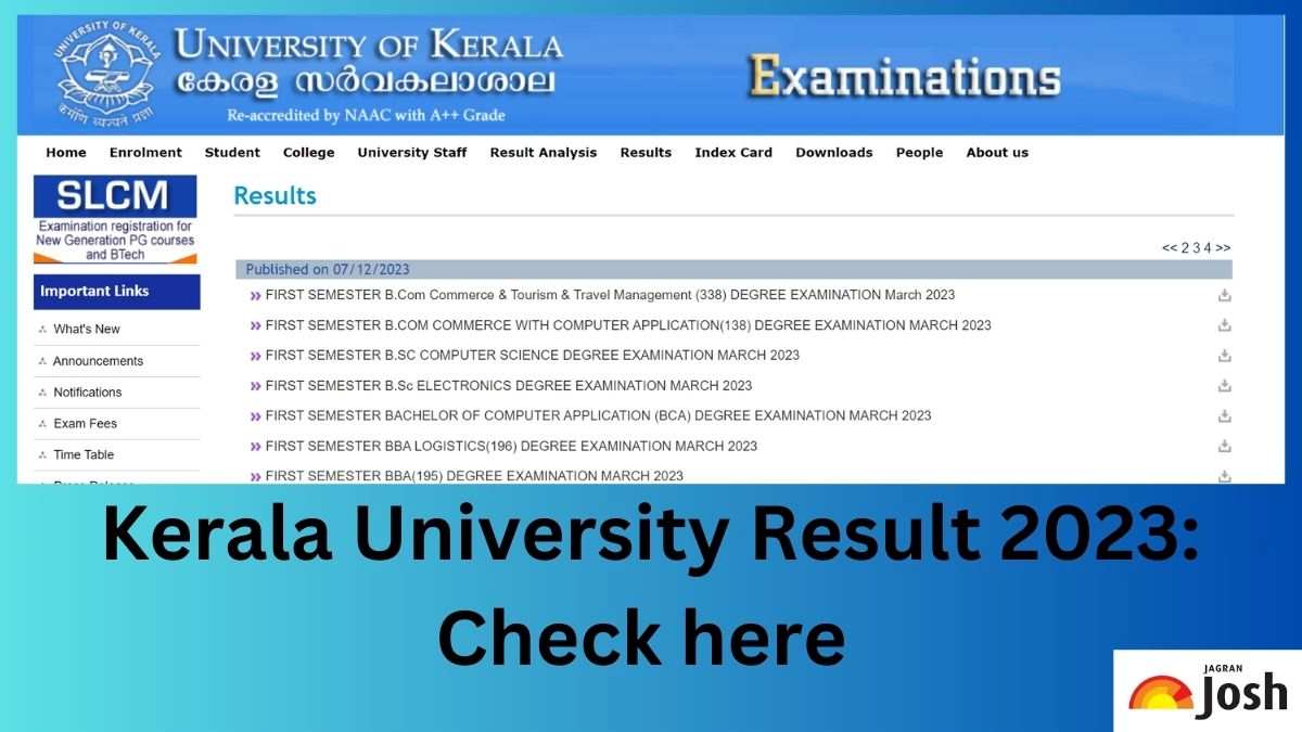 kerala university phd course work result 2023