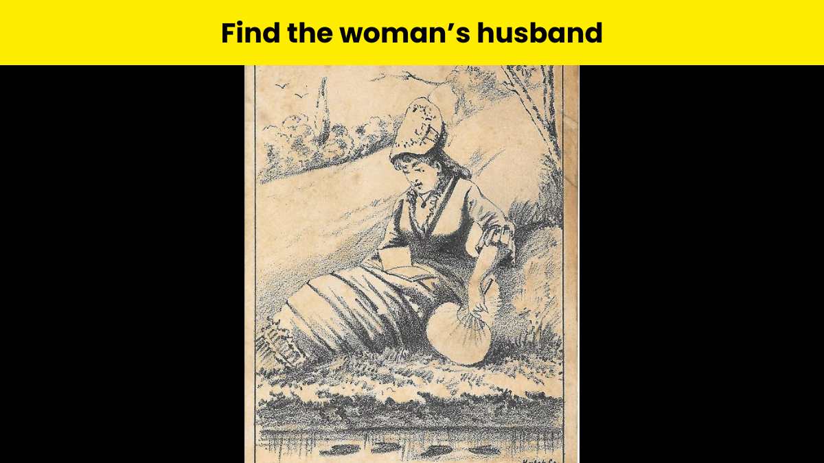 You need to have extra-sharp eyes to find the woman’s husband near the lake in 8 seconds.