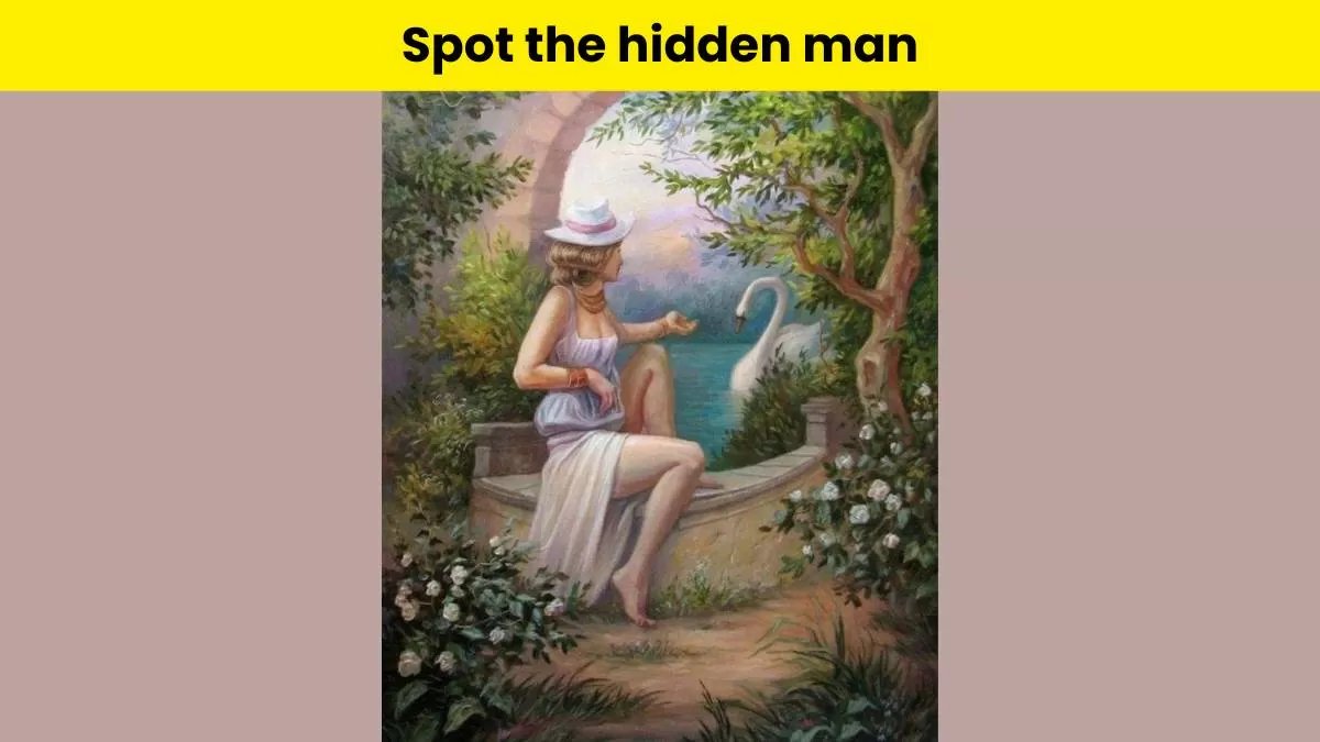 Can you spot the hidden man in this brain teaser?                                         